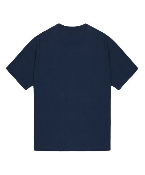 GRAVER（グレーバー）の「[ユニセックス]スモールGフラワースマイル半袖Tシャツ_ネイビー（Tシャツ/カットソー・レディース・ネイビー・SMALL/LARGE/X-LARGE/MEDIUM）」の5枚目の写真