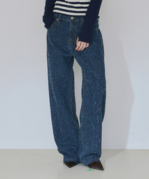 MILLO WOMEN（ミロウーマン）の「Boucle Straight Jeans [Blue]（デニムパンツ・レディース）」