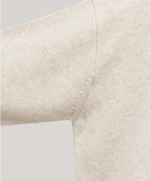 MUSINSA STANDARD WOMAN（ムシンサスタンダードウーマン）の「レディースラムウールリラックスタートルネックニット[オートミール]（ニット/セーター・レディース・その他・X-SMALL/LARGE）」の16枚目の写真