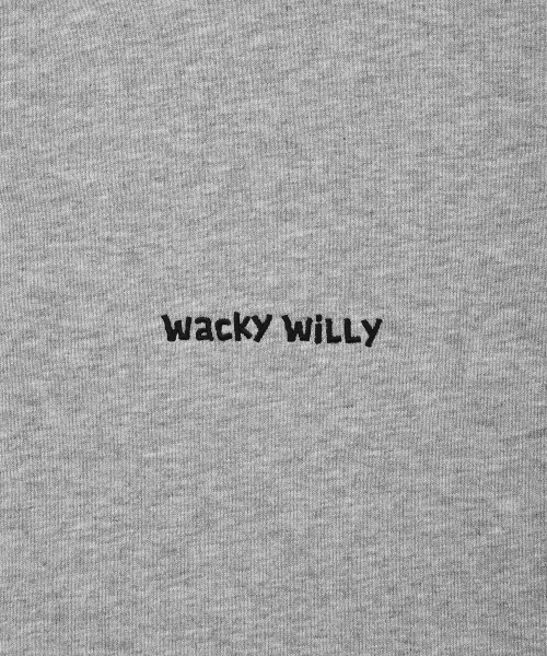 Wacky WiLLy(ワッキーウィリー)の「ベーシックワキタイポロゴフードジップアップグレー(パーカー・レディース・その他・MEDIUM/LARGE/X-LARGE/SMALL)」の5枚目の写真
