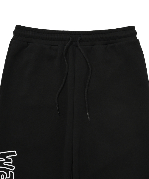 Wacky WiLLy(ワッキーウィリー)の「タイポグラフィック スウェットパンツ ブラック(スウェットパンツ・レディース・その他・X-LARGE/SMALL/MEDIUM/LARGE)」の4枚目の写真