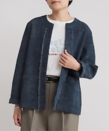 NOMBRE IMPAIR｜ノンブル アンペールのノーカラージャケット通販