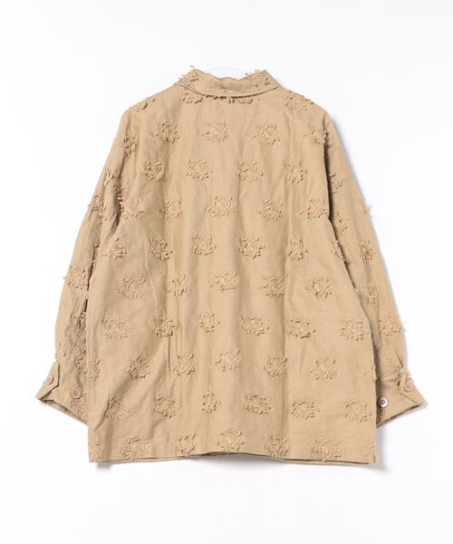 セール】【crinkle crinkle crinkle】3Dエンブロイダリーミリタリー