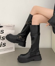 mebole（メボレ）の「2WAYベルトロングブーツ（ブーツ）」