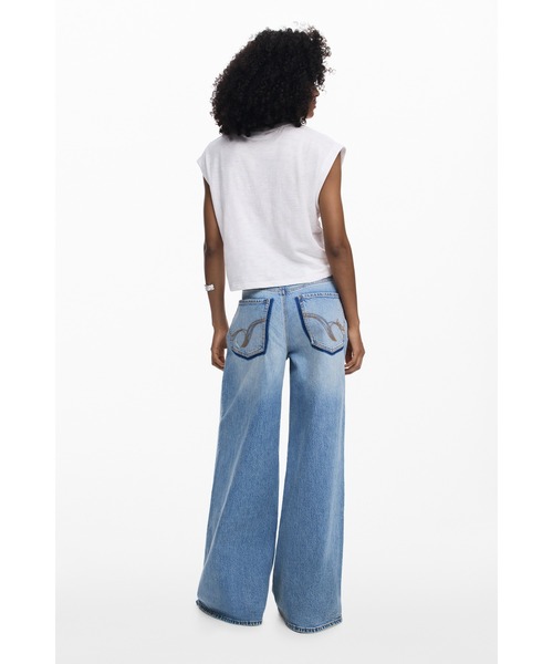 Desigual(デシグアル)の「ROLLING STONES ヴィンテージプリント 1994Tシャツ(Tシャツ/カットソー・レディース・ホワイト・S/M/L/XL/XS)」の3枚目の写真