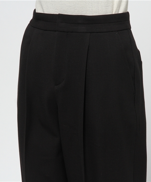 Noble(ノーブル)の「ウラキモウ ワンタック テーパードパンツ◆(その他パンツ・レディース・ホワイト/ブラック・34/38/36/40)」の14枚目の写真