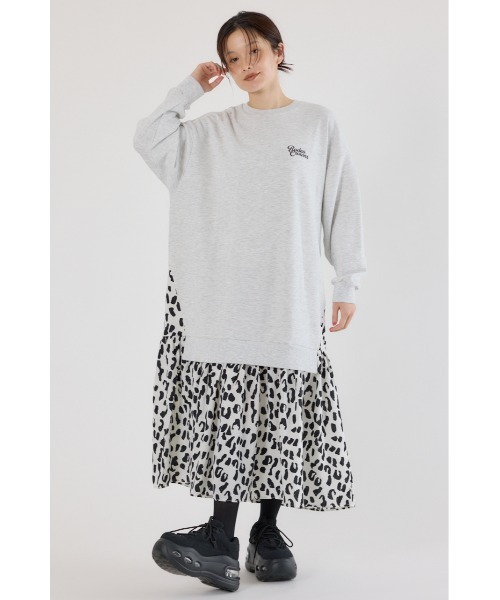 アニマルパターンドッキングワンピース（ワンピース）｜RODEO CROWNS