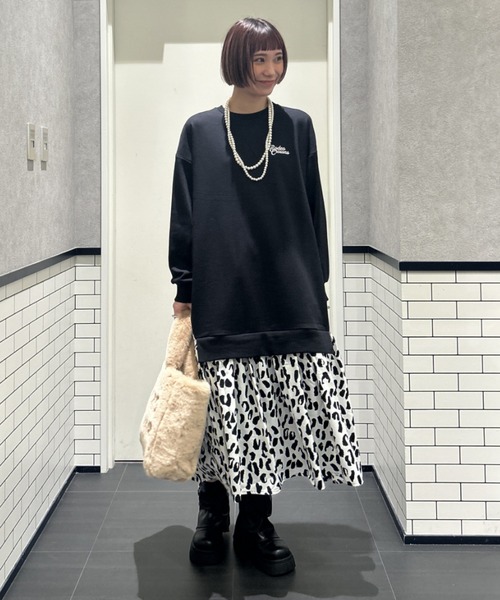 アニマルパターンドッキングワンピース(ワンピース)|RODEO CROWNS アニマルパターンドッキングワンピース(ワンピース)|RODEO CROWNS