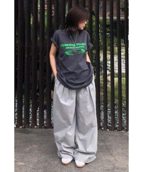 Opening Project（オープニングプロジェクト）の「Identity T Shirt - Charcoal（Tシャツ/カットソー・レディース・その他・2/3）」の17枚目の写真