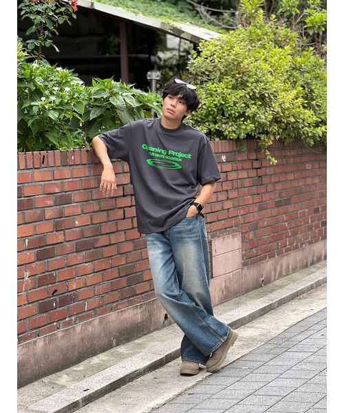 Opening Project（オープニングプロジェクト）の「Identity T Shirt - Charcoal（Tシャツ/カットソー・レディース・その他・2/3）」の10枚目の写真
