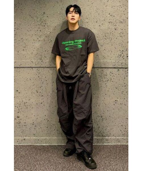 Opening Project（オープニングプロジェクト）の「Identity T Shirt - Charcoal（Tシャツ/カットソー・レディース・その他・2/3）」の8枚目の写真