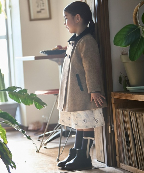 petit main（プティマイン）の「【リンク】ダブルブレストコート（その他アウター・キッズ・ネイビー/ブラウン・80ｃｍ/90cm/100cm/110cm/120cm/130cm）」の5枚目の写真