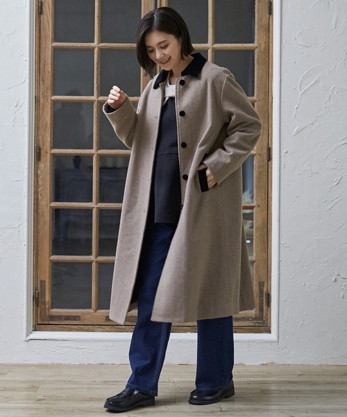 セール】【リンク】ダブルブレストコート（その他アウター）｜petit