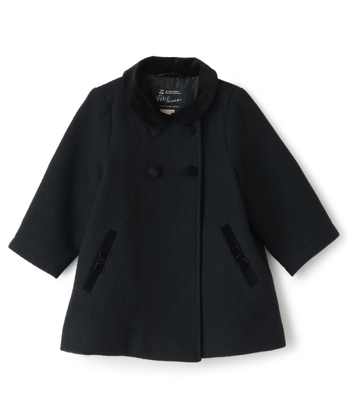 petit main（プティマイン）の「【リンク】ダブルブレストコート（その他アウター・キッズ・ネイビー/ブラウン・80ｃｍ/90cm/100cm/110cm/120cm/130cm）」の9枚目の写真