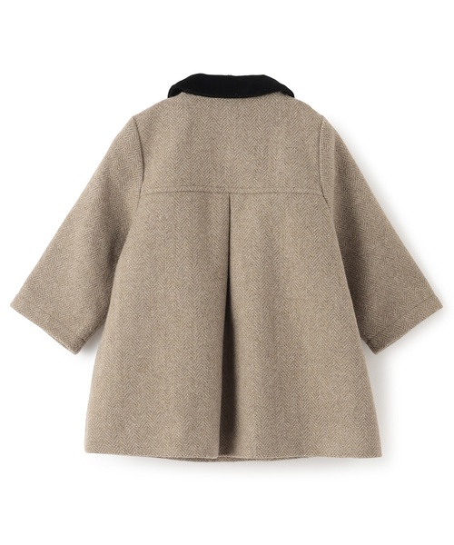 petit main（プティマイン）の「【リンク】ダブルブレストコート（その他アウター・キッズ・ネイビー/ブラウン・80ｃｍ/90cm/100cm/110cm/120cm/130cm）」の11枚目の写真
