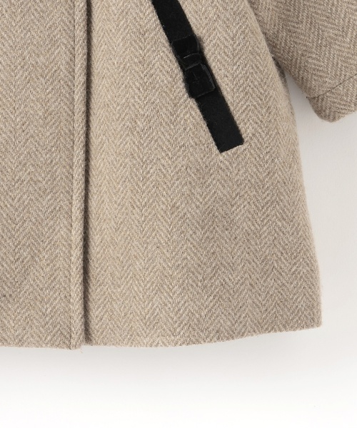 petit main（プティマイン）の「【リンク】ダブルブレストコート（その他アウター・キッズ・ネイビー/ブラウン・80ｃｍ/90cm/100cm/110cm/120cm/130cm）」の16枚目の写真