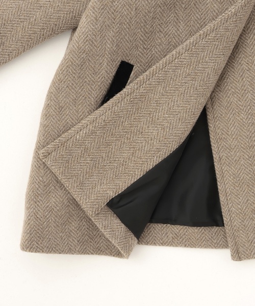 petit main（プティマイン）の「【リンク】ダブルブレストコート（その他アウター・キッズ・ネイビー/ブラウン・80ｃｍ/90cm/100cm/110cm/120cm/130cm）」の17枚目の写真