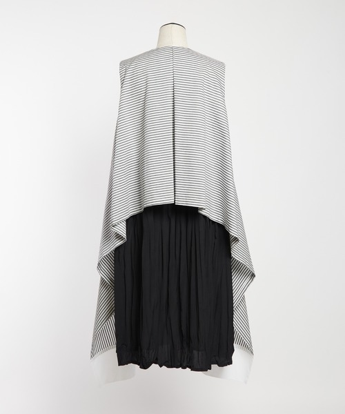 gomme(ゴム)の「ローンレイヤーワンピース(シャツワンピース・レディース・ホワイト・MEDIUM)」の11枚目の写真