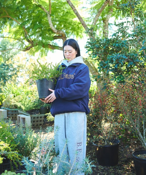 BROKEN BASE(ブロークンベース)の「B.Base Framed Stitch Half-Zip Fleece / B.Baseフレームドステッチハーフジップフリース(その他アウター・メンズ・ネイビー/レッド/チャコールグレー・LARGE/MEDIUM)」の22枚目の写真