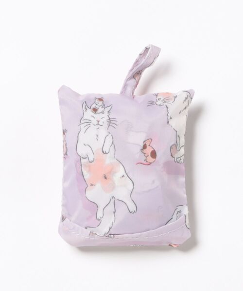 Cath Kidston(キャスキッドソン)の「フォルダウェイ ショッパー Cats & Mouse(エコバッグ/サブバッグ・レディース・その他・FREE)」の4枚目の写真