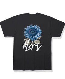 サンフラワーミッドナイトブルーTシャツブラック