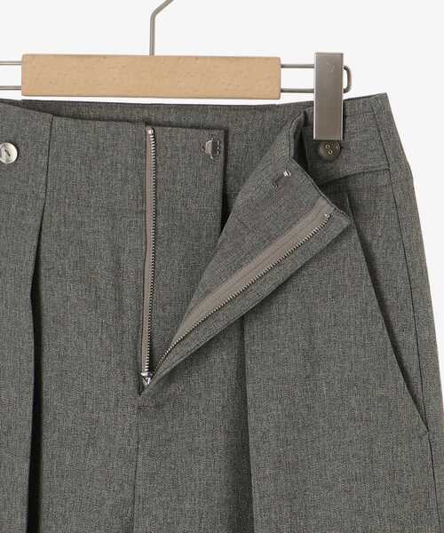 cle blatt(クレブラット)の「ウールライクサイドボタンワイドパンツ(スラックス・レディース・グレー/ブラウン・SMALL/MEDIUM)」の20枚目の写真