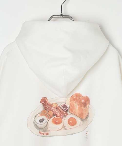 LEPSIM（レプシィム）の「【Royal Host】アソートパーカー　608846（パーカー・レディース・アイボリー/ネイビー・FREE）」の16枚目の写真