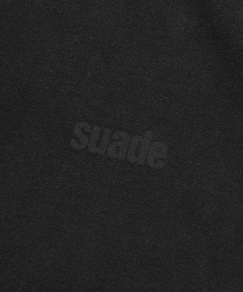 suade（スエード）の「CROPPED WASHED CREWNECK [WASHING BLACK]（スウェット・レディース・その他・SMALL/LARGE）」の4枚目の写真