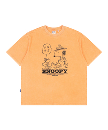 PENFIELD（ペンフィールド）の「[P x PEANUTS] BASIC RINGER TS ORANGE_FQ2KT780（Tシャツ/カットソー）」