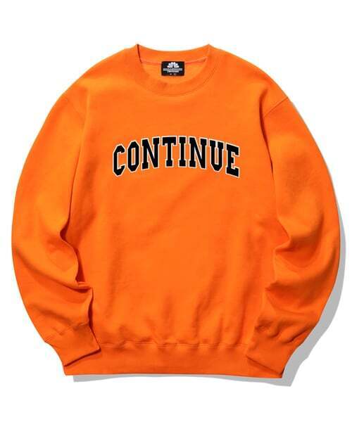 TRIPSHION(トリップション)の「CONTINUE LOGO クルーネック - オレンジ(スウェット・メンズ・その他・LARGE/MEDIUM/X-LARGE)」の1枚目の写真