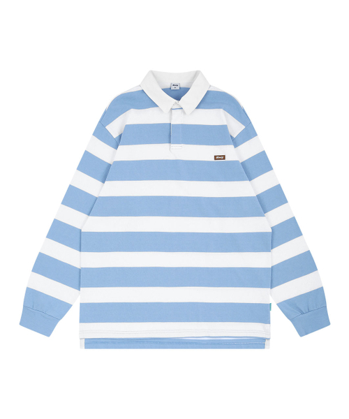 [Mmlg] STANDARD RUGBY SHIRT (синий / белый)