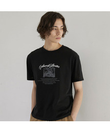 SENTAIR（センテア）の「Silhouette Half T-Shirt _Black（Tシャツ/カットソー）」