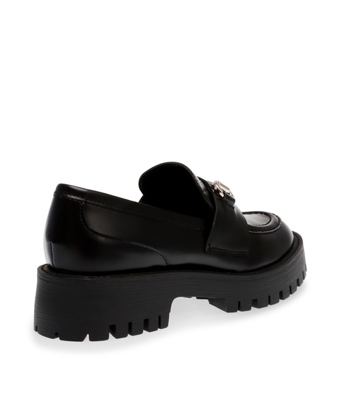 STEVE MADDEN(スティーブマデン)の「厚底チェーンローファー/S.MADDEN LANDO-CN-XS(ローファー・レディース・ブラック・22.5cm/23.0cm/23.5cm/23.5-24/24.0cm/24.5cm)」の5枚目の写真