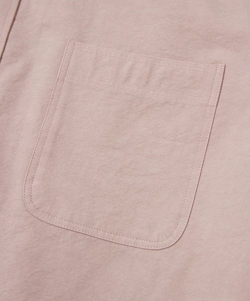 Diamond Layla(ダイアモンドレイラ)の「Double Stitch Button-Down Semi Oversized Fit Shirt S129 - Dusty Pink(シャツ/ブラウス・レディース・その他・LARGE/X-LARGE)」の5枚目の写真