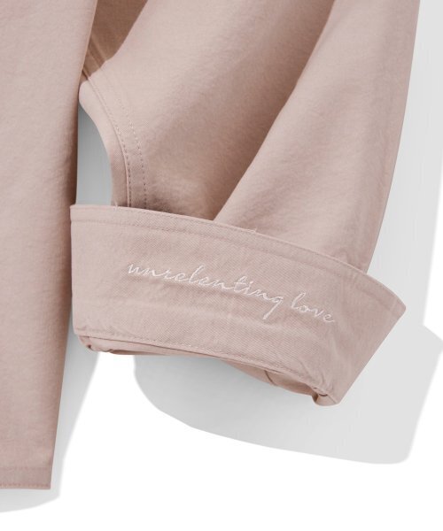 Diamond Layla(ダイアモンドレイラ)の「Double Stitch Button-Down Semi Oversized Fit Shirt S129 - Dusty Pink(シャツ/ブラウス・レディース・その他・LARGE/X-LARGE)」の8枚目の写真