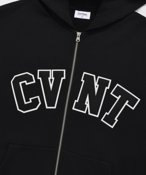 COVERNAT（カバーナット）の「CVNT オーバーサイズ フードパーカー ジップアップ ブラック（パーカー・レディース・その他・LARGE/MEDIUM）」の7枚目の写真