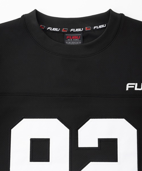 FUBU( フブ)の「FUBU フブ ブランド Football Shirt / フットボール シャツ(シャツ/ブラウス・メンズ・ブラック/ホワイト/グレー・M/XL/L/XXL)」の8枚目の写真
