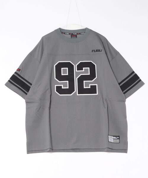 FUBU( フブ)の「FUBU フブ ブランド Football Shirt / フットボール シャツ(シャツ/ブラウス・メンズ・ブラック/ホワイト/グレー・M/XL/L/XXL)」の14枚目の写真