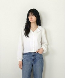 illumine（イルミネ）の「レースフリルブラウス（シャツ/ブラウス）」