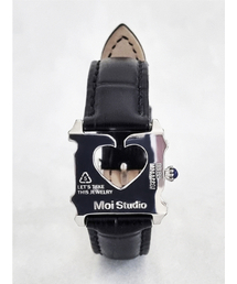 MOI STUDIO（モイ スタジオ）の「Silver Bread Clip Leather Bracelet（ブレスレット）」