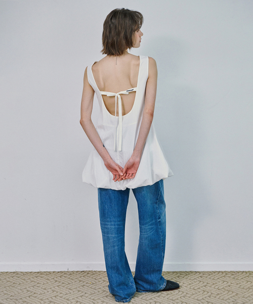 MARROT(マロット)の「バルーンドレスミニ_ホワイト(ワンピース・レディース・ホワイト・SMALL/MEDIUM)」の5枚目の写真