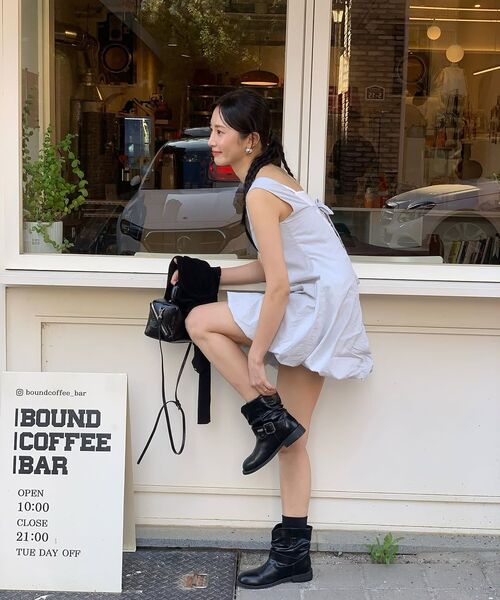MARROT(マロット)の「バルーンドレスミニ_ホワイト(ワンピース・レディース・ホワイト・SMALL/MEDIUM)」の8枚目の写真