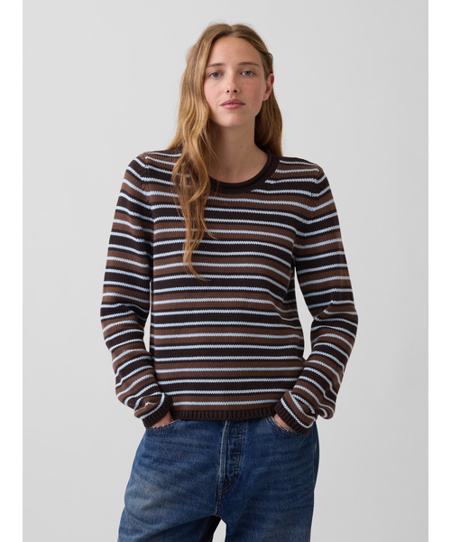 GAP(ギャップ)の「コットン100% ロールネックセーター(ニット/セーター・レディース・ブルー/オフホワイト/イエロー/グリーン/ピンク/ライトブルー/ピンク系その他2/イエロー系その他2/その他/ブラウン系その他・XS/S/M/L/XL/XXS)」の3枚目の写真