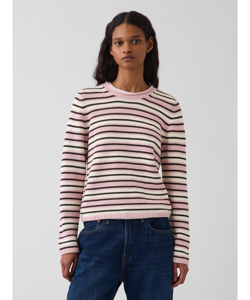 GAP(ギャップ)の「コットン100% ロールネックセーター(ニット/セーター・レディース・ブルー/オフホワイト/イエロー/グリーン/ピンク/ライトブルー/ピンク系その他2/イエロー系その他2/その他/ブラウン系その他・XS/S/M/L/XL/XXS)」の9枚目の写真