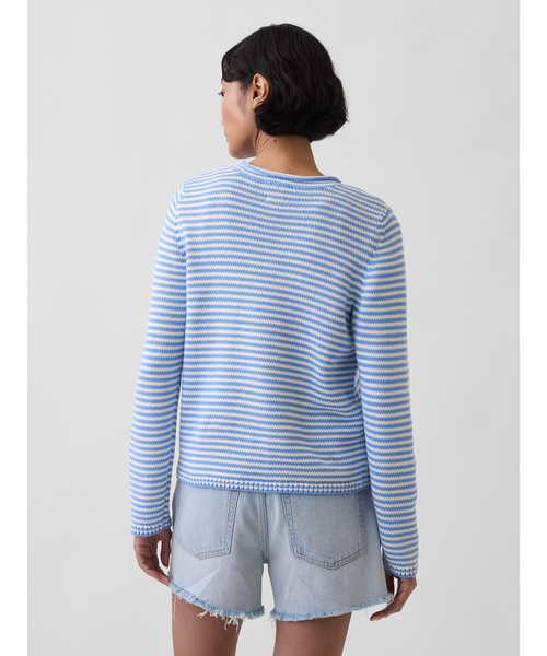 GAP（ギャップ）の「コットン100% ロールネックセーター（ニット/セーター・レディース・ブルー/オフホワイト/イエロー/グリーン/ピンク/ライトブルー・XS/S/M/L/XL/XXS）」の13枚目の写真