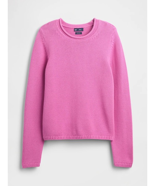 GAP（ギャップ）の「コットン100% ロールネックセーター（ニット/セーター・レディース・ブルー/オフホワイト/イエロー/グリーン/ピンク/ライトブルー・XS/S/M/L/XL/XXS）」の21枚目の写真