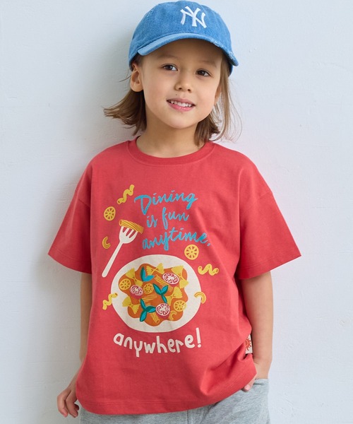 Life Support Products(ライフサポートプロダクツ)の「【防汚加工】半袖プリントTシャツ(Tシャツ/カットソー・キッズ・ターコイズブルー/レッド/ピンク/ライトグリーン/チャコール/イエロー・80/90/95/100/110/120/130/140/150)」の6枚目の写真