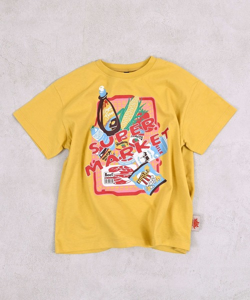Life Support Products(ライフサポートプロダクツ)の「【防汚加工】半袖プリントTシャツ(Tシャツ/カットソー・キッズ・ターコイズブルー/レッド/ピンク/ライトグリーン/チャコール/イエロー・80/90/95/100/110/120/130/140/150)」の4枚目の写真