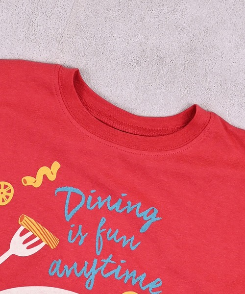 Life Support Products(ライフサポートプロダクツ)の「【防汚加工】半袖プリントTシャツ(Tシャツ/カットソー・キッズ・ターコイズブルー/レッド/ピンク/ライトグリーン/チャコール/イエロー・80/90/95/100/110/120/130/140/150)」の12枚目の写真