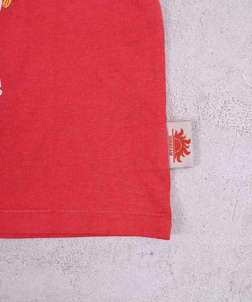 Life Support Products(ライフサポートプロダクツ)の「【防汚加工】半袖プリントTシャツ(Tシャツ/カットソー・キッズ・ターコイズブルー/レッド/ピンク/ライトグリーン/チャコール/イエロー・80/90/95/100/110/120/130/140/150)」の14枚目の写真